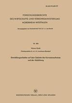 Entwicklungsarbeiten auf dem Gebiete des Korrosionsschutzes und der Abdichtung