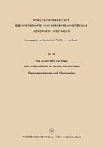 Gemengereaktionen und Glasschmelze