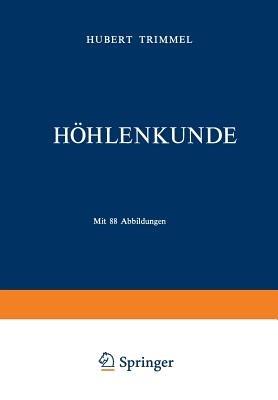 Höhlenkunde - Hubert Trimmel - cover