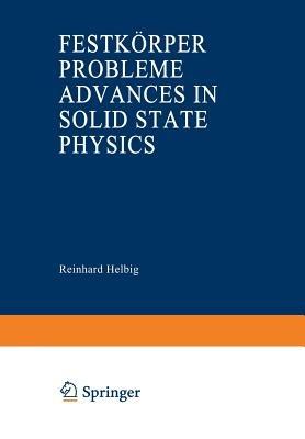 Advances in Solid State Physics / Festkörperprobleme - cover