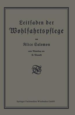 Leitfaden der Wohlfahrtspflege - Alice Salomon - cover
