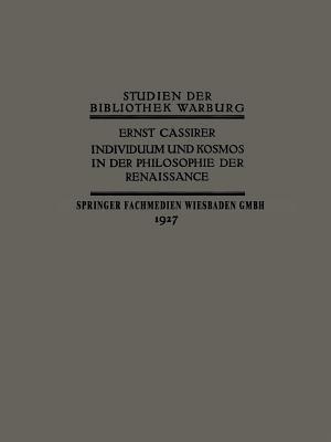 Individuum und Kosmos in der Philosophie der Renaissance - Ernst Cassirer - cover