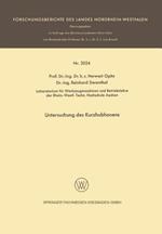Untersuchung des Kurzhubhonens