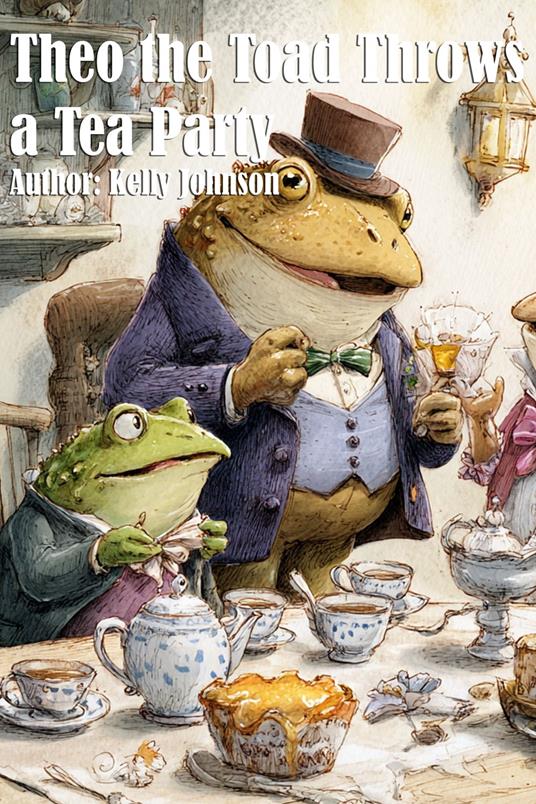 Theo the Toad Throws a Tea Party