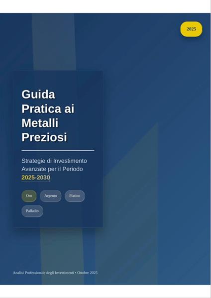Guida pratica ai metalli preziosi - BRUNO BAGNOLI - ebook