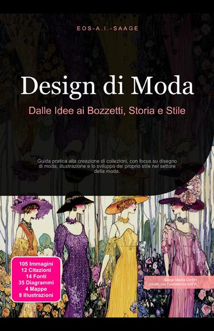 Design di Moda: Dalle Idee ai Bozzetti, Storia e Stile - Eos A.I. Saage - ebook