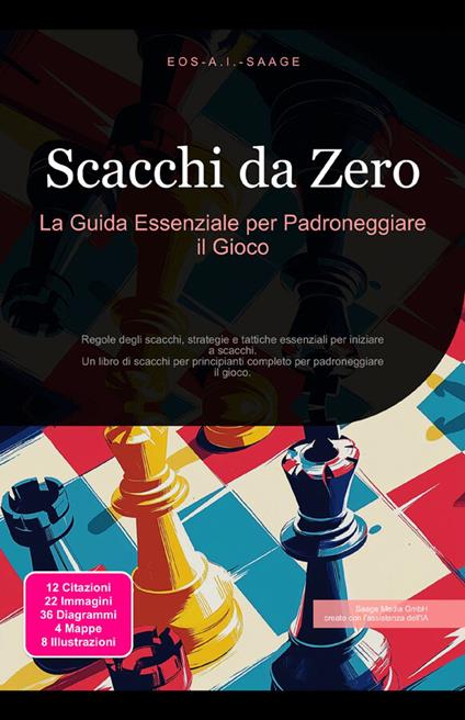Scacchi da Zero: La Guida Essenziale per Padroneggiare il Gioco - Eos A.I. Saage - ebook