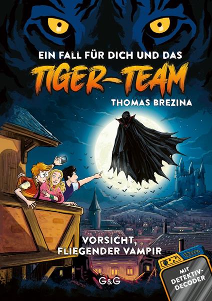 Tiger-Team - Vorsicht, fliegender Vampir - Thomas Brezina,Pablo Tambuscio - ebook
