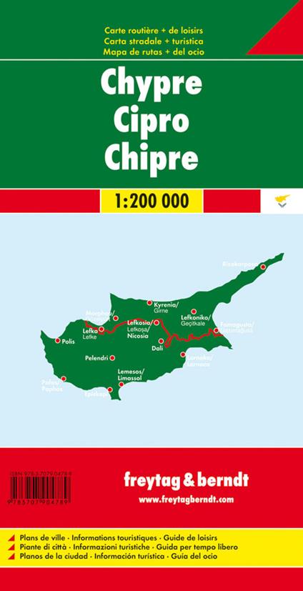 Cipro 1:200.000 - copertina
