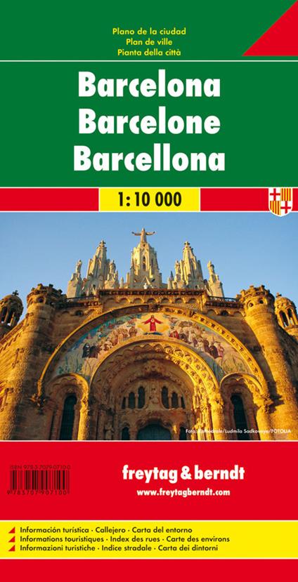 Barcellona 1:10.000 - copertina