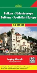 Balcani-Europa sud-est-Europa 1:2.000.000