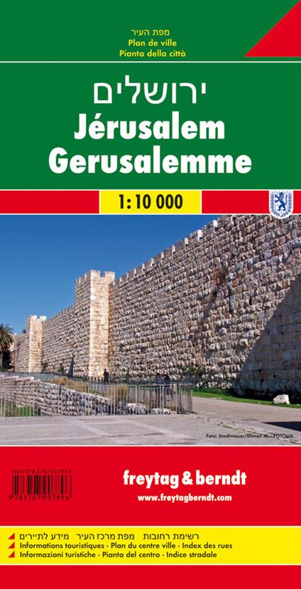 Gerusalemme 1:10.000 - copertina