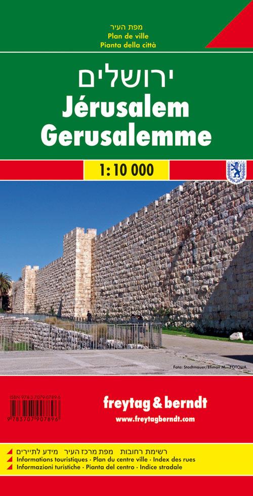 Gerusalemme 1:10.000 - copertina