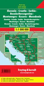 Slovenia-Croazia-Serbia 1:1.000.000