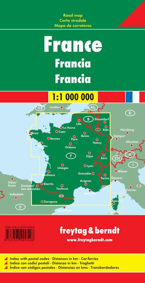 France 2017 1:1.000.000 - copertina