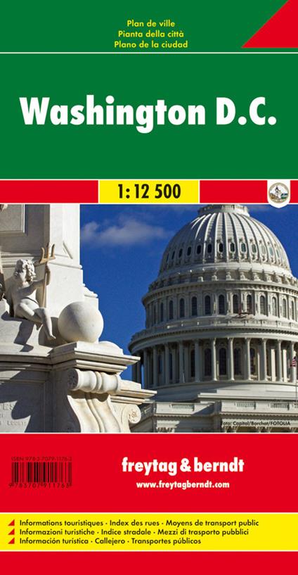 Washington D.C. 1:12.500 - copertina