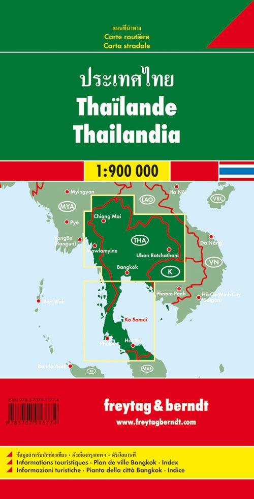 Thailandia 1:900.000 - copertina