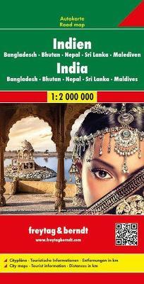 India-Nepal 1:2.500.000 - copertina
