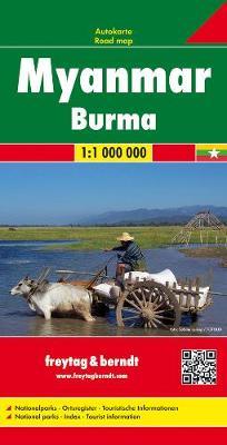 Myanmar-Burma 1:1.000.000 - copertina