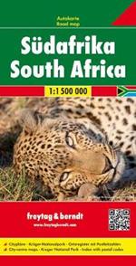 Südafrika. Autokarte 1:1.500.000