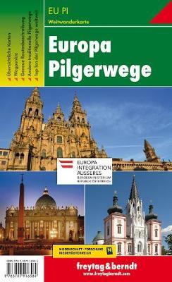 Europa pilgerwege weitwanderkarte - copertina