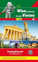 Wien Grossraum Riesenatlas, Städteatlas 1:15.000