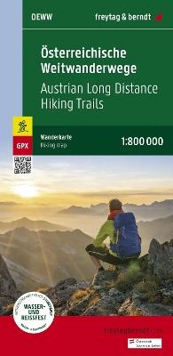 Austrian long distance hiking 1:800.000 - copertina