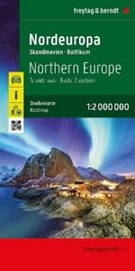 Europa settentrionale 1:2 000 000-Northern Europe, Scandinavia-Baltic countries