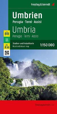Umbria-Perugia-Terni-Assisi 1:150 000 - copertina