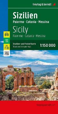 Sicily-Palermo-Catania-Messina 1:150.000 - copertina