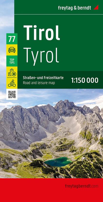 Tirol 1:150.000 - copertina