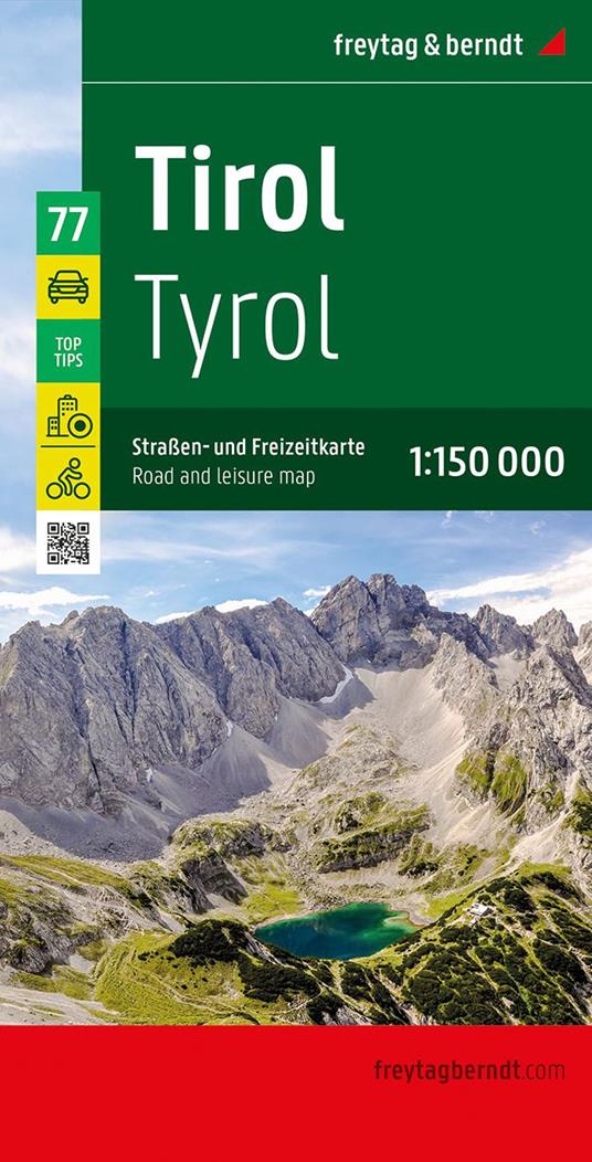 Tirol 1:150.000 - copertina