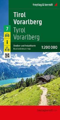 Tirol Vorarlberg 1:200 000 n.e. - copertina