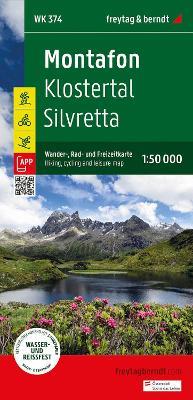 Montafon-Klostertal-Silvretta 1:50.000 - copertina