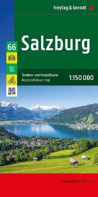 Salzburg Road and Leisure Map: 1:150,000 scale - cover