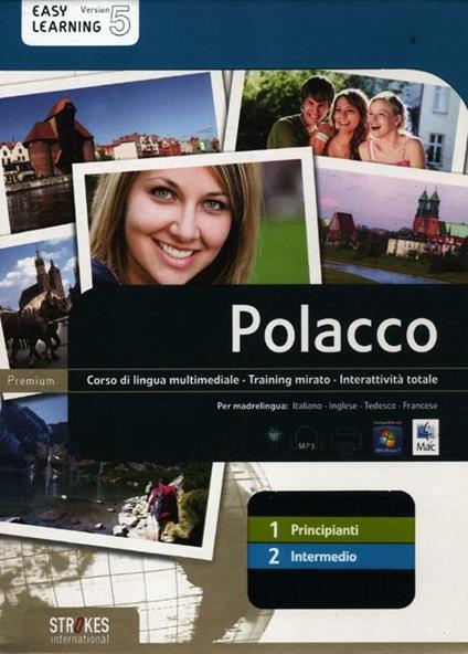 Polacco. Vol. 1-2. Corso interattivo per principianti-Corso interattivo intermedio. DVD-ROM - copertina