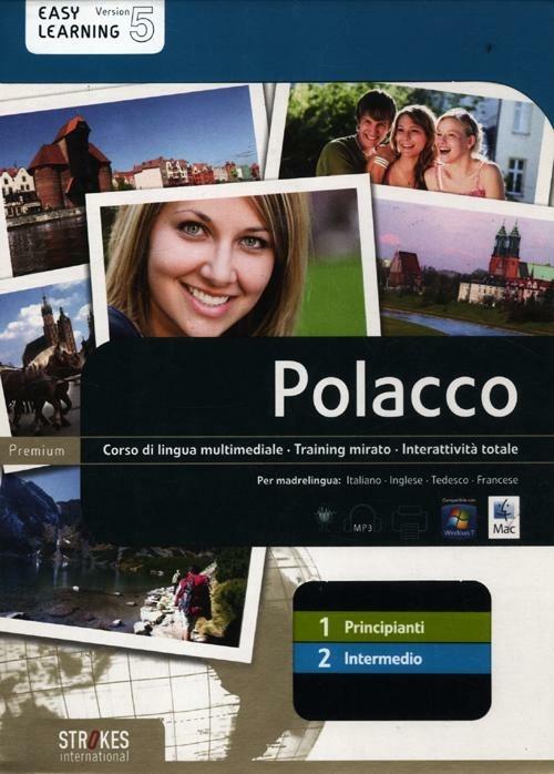 Polacco. Vol. 1-2. Corso interattivo per principianti-Corso interattivo intermedio. DVD-ROM - copertina