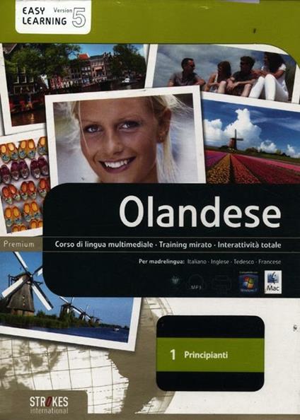 Olandese. Corso interattivo per principianti. DVD-ROM. Vol. 1 - copertina