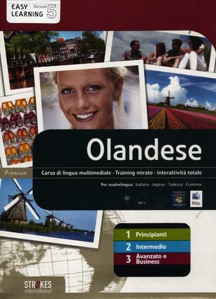 Olandese. Vol. 1-2-3. Corso interattivo per principianti-Corso interattivo intermedio-Corso interattivo avanzato e business. DVD-ROM - copertina