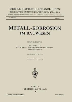 Metall-Korrosion im Bauwesen - Kenneth A Loparo - cover