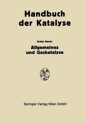 Allgemeines und Gaskatalyse - cover