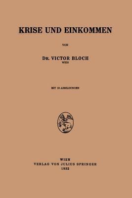 Krise und Einkommen - Victor Bloch - cover