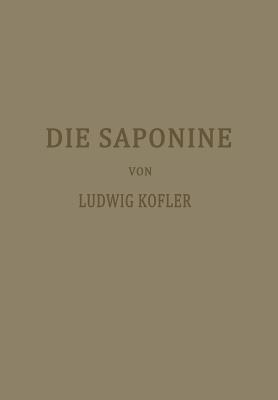 Die Saponine - Ludwig Kofler - cover