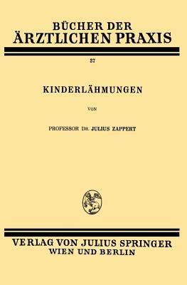 Kinderlähmungen: Band 37 - Julius Zappert - cover