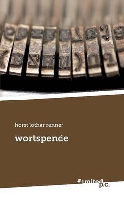 wortspende - Horst Lothar Renner - cover