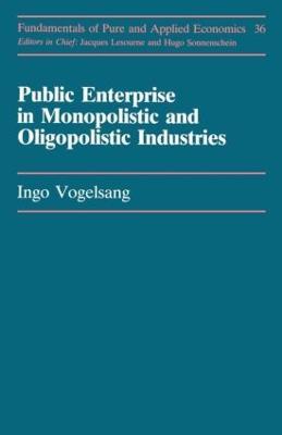Publc Enterprise In Monopolis- - cover