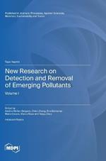 New Research on Detection and Removal of Emerging Pollutants