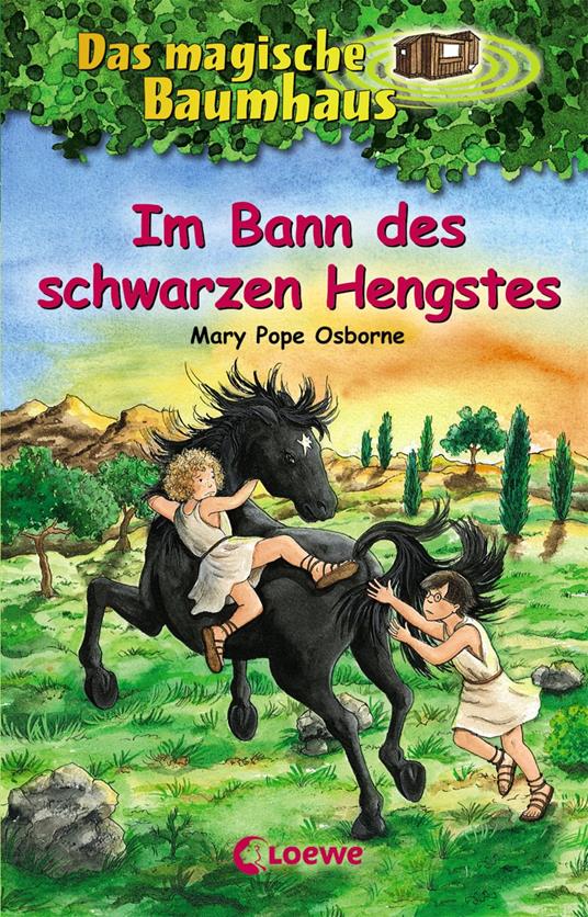 Das magische Baumhaus (Band 47) - Im Bann des schwarzen Hengstes - Mary Pope Osborne,Petra Theissen,Sandra Margineanu - ebook