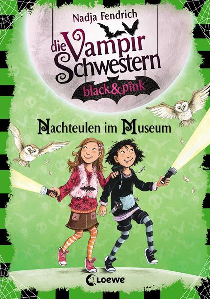 Die Vampirschwestern black & pink (Band 6) - Nachteulen im Museum - Nadja Fendrich,Dagmar Henze - ebook