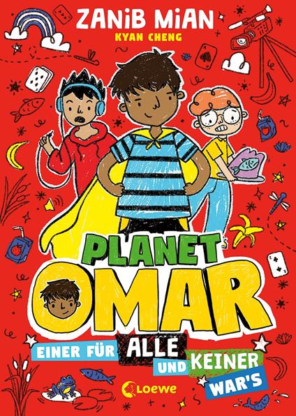 Planet Omar (Band 4) - Einer für alle und keiner war's - Zanib Mian,Loewe Kinderbücher,Kyan Cheng,Ann Lecker - ebook